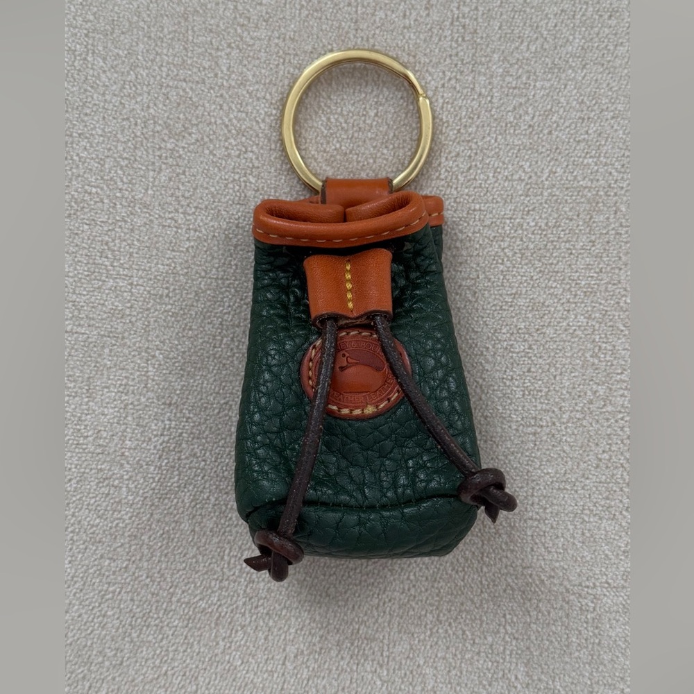 Vintage Dooney and Bourke Key Fob Drawstring Bag